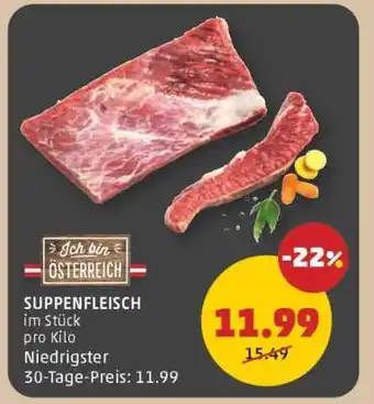 PENNY SUPPENFLEISCH Angebot