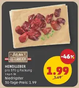 PENNY HENDLLEBER Angebot
