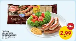 PENNY ORIGINAL NÜRNBERGER ROSTBRATWÜRSTEL Angebot
