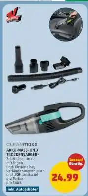 PENNY CLEANmaxx AKKU-NASS- UND TROCKENSAUGER Angebot