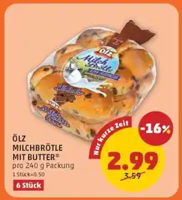 PENNY Ölz Milchbrötle mit Butter Angebot