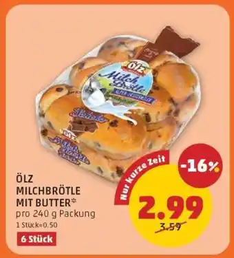 PENNY Ölz Milchbrötle mit Butter Angebot