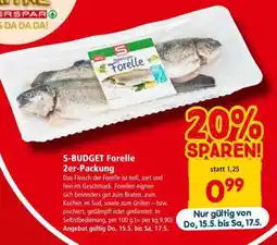 Interspar S-BUDGET Forelle 2er-Packung Angebot