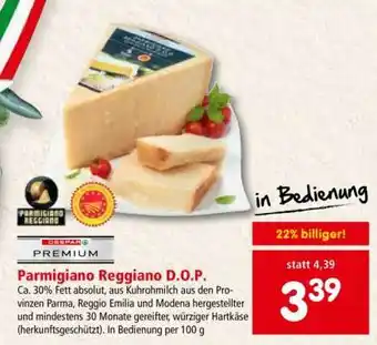 Interspar Parmigiano Reggiano D.O.P Angebot