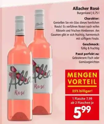 Interspar Allacher Rosé Angebot