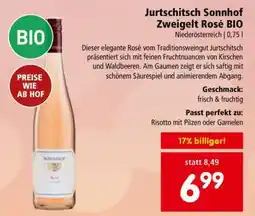 Interspar Jurtschitsch Sonnhof Zweigelt Rosé BIO Angebot