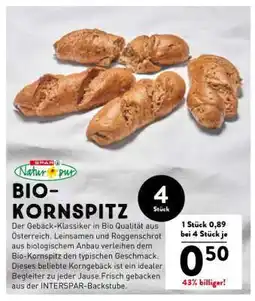 Interspar Bio Kornspitz Angebot