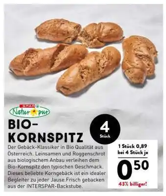 Interspar Bio Kornspitz Angebot