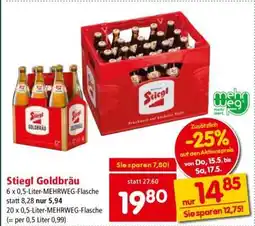 Interspar STIEGL GOLDBRÄU Angebot