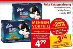 Interspar Felix Katzennahrung Angebot