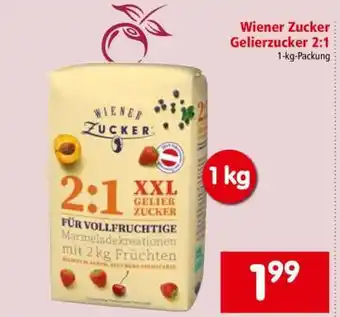 Interspar Wiener Zucker Gelierzucker 2:1 Angebot