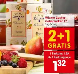 Interspar WIENER ZUCKER GELIERZUCKER 1:1 Angebot