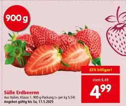 Interspar Süße Erdbeeren Angebot