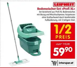 Interspar Bodenwischer-Set Profi XL Angebot