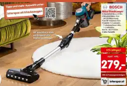 Interspar Bosch Akku-Staubsauger Angebot