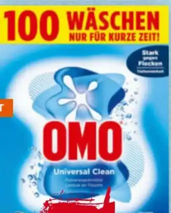 Billa Omo Pulver Angebot