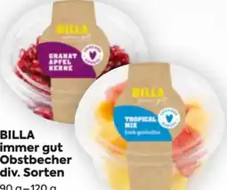 Billa Billa immer gut Obstbecher Angebot