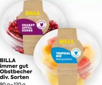 Billa Billa immer gut Obstbecher Angebot