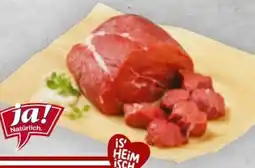 Billa ja!natürlich Bio Rindsgulaschfleisch Angebot