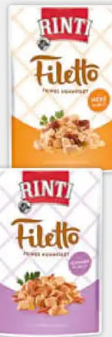 Müller Rinti Hundenahrung Filetto Angebot