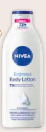 Müller Nivea Express Body Lotion Angebot