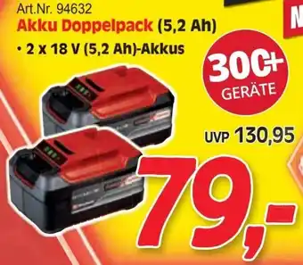 Zgonc Akku Doppelpack Angebot