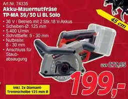 Zgonc Akku-Mauernutfräse Angebot