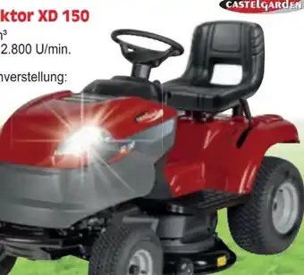 Zgonc Castelgarden Benzin-Rasentraktor XD 150 Angebot