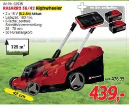 Zgonc Einhell Akku-Rasenmäher Set Rasarro 36/42 Angebot