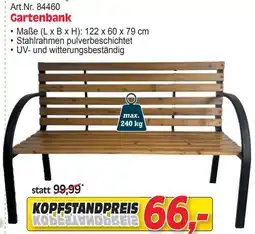 Zgonc Gartenbank Angebot