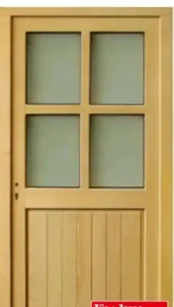 Bauhaus Holz-Nebeneingangstür Fichte Angebot