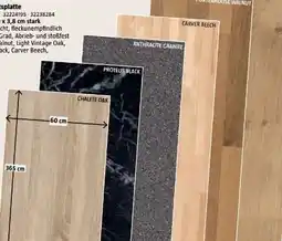 Bauhaus Logoclic Küchenarbeitsplatte nach Maß Elementa Angebot
