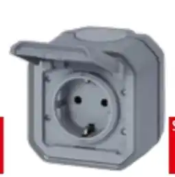Bauhaus Aufputz-Schalterserie Plexo Steckdose Angebot