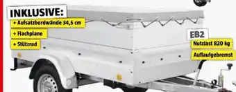 Bauhaus Anhänger Tieflader EB2 Angebot