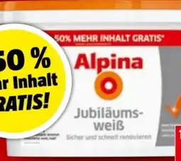 Bauhaus Alpina Jubiläumsweiss Angebot