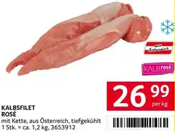 Transgourmet Kalbsfilet rosé Angebot