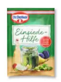 Unimarkt Dr. Oetker Einsiedehilfe Angebot