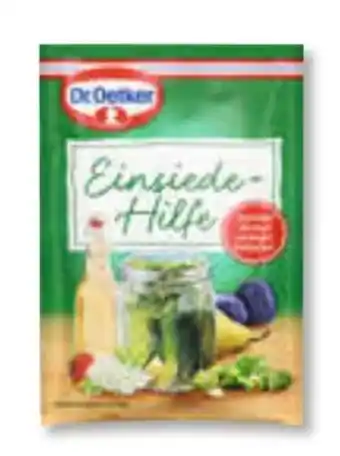 Unimarkt Dr. Oetker Einsiedehilfe Angebot
