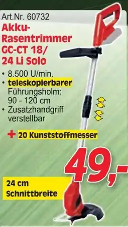 Zgonc Akku- Rasentrimmer Angebot