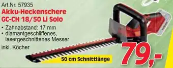 Zgonc Akku-Heckenschere Angebot