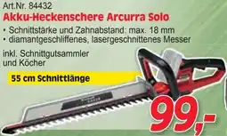 Zgonc Akku-Heckenschere Arcurra Solo Angebot