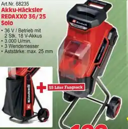 Zgonc Einhell Akku-Häcksler REDAXXO 36/25 Solo Angebot