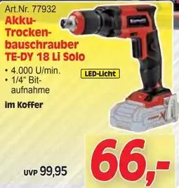 Zgonc Akku- Trocken- bauschrauber Angebot