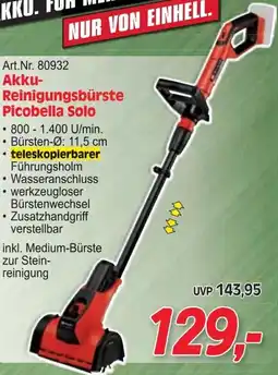 Zgonc Akku- Reinigungsbürste Picobella Solo Angebot