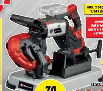 Zgonc Einhell Akku-Bandsäge TE-MB 18/127 U Li Solo Angebot
