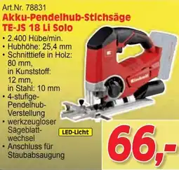 Zgonc Akku-Pendelhub-Stichsäge Angebot