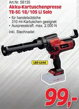 Zgonc Akku-Kartuschenpresse Angebot