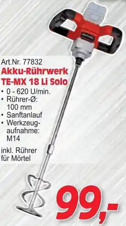 Zgonc Akku-Rührwerk Angebot