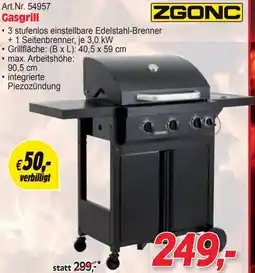 Zgonc Gasgrill Angebot