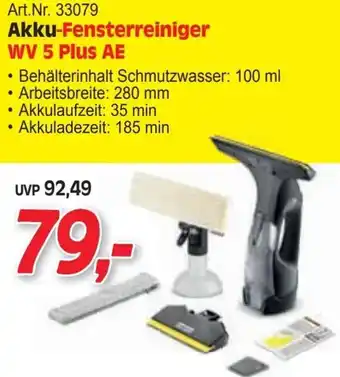 Zgonc Akku-Fensterreiniger Angebot